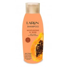 LARUN Шампунь для сухих и тусклых волос Moisturizing & Shine 500мл